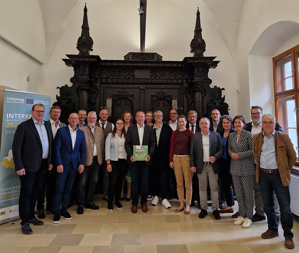 Grenzüberschreitender Lenkungsausschuss der ARGE EUREGIO Foto: Regionalmanagement OÖ