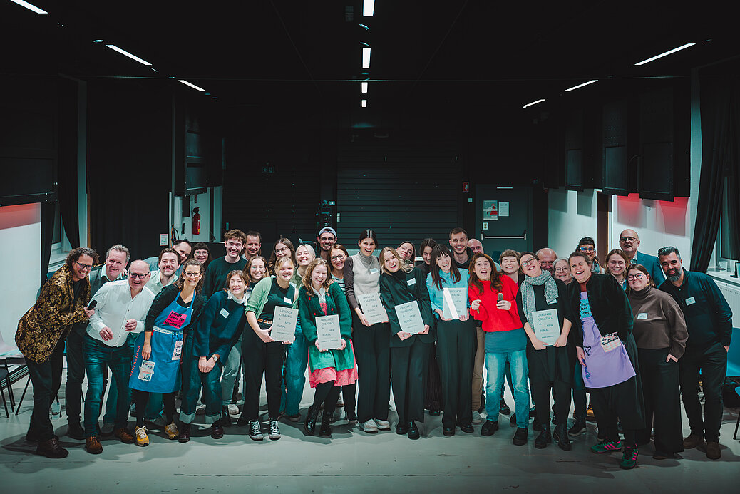 Teilnehmer:innen der RURASMUS-Konferenz am 20. November im OKH Vöcklabruck Fotoquelle: RURASUMS_Christoph Kleinsasser